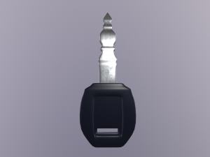Vehicle Key Model 3D