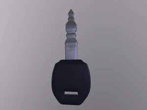 Vehicle Key 3D Model