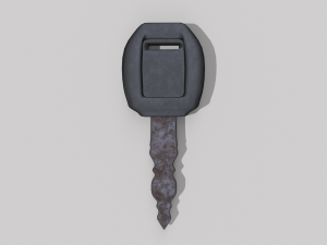Vehicle Key Model 3D