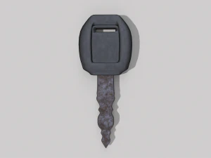 Vehicle Key 3D Model