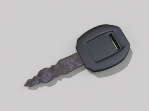 Vehicle Key 3D Model