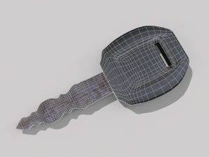 Vehicle Key 3D Model