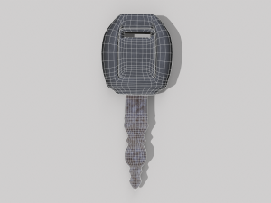 Vehicle Key Model 3D
