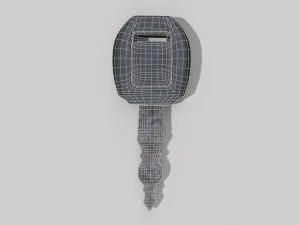 Vehicle Key 3D Model