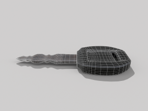 Vehicle Key Model 3D