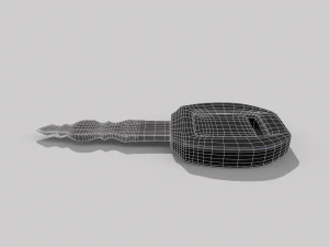 Vehicle Key 3D Model