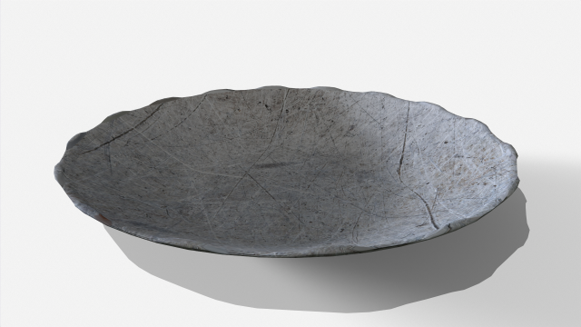 Food Plate Modelo 3D .c4d .max .obj .3ds .fbx .stl .blend 