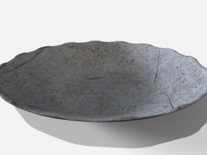 Food Plate Model 3D