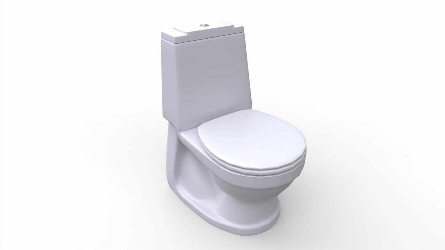 Wc Toilet 3D Model .c4d .max .obj .3ds .fbx .stl .blend
