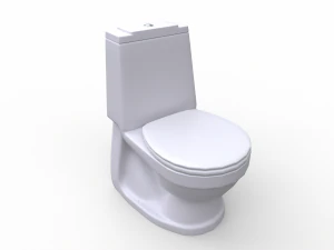 화장실 화장실 3D 모델