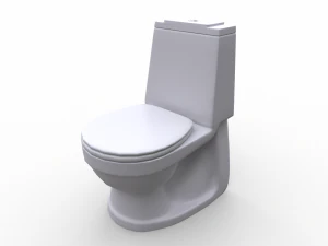 Wc Toilet 3D Model
