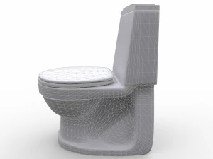 Wc Toilet 3D Model