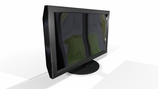 Monitor Model 3D .c4d .max .obj .3ds .fbx .stl .blend 
