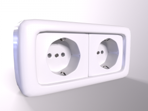 Electrical Socket Model 3D