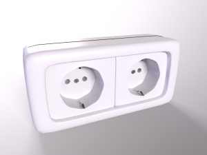 Electrical Socket 3D 모델
