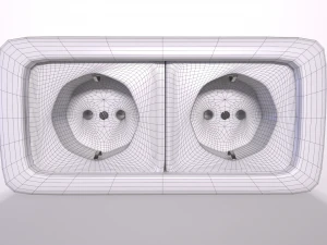 Electrical Socket 3D Model