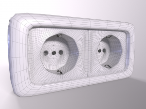 Electrical Socket 3D 모델