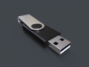 Usb Flash Drive 3D Model