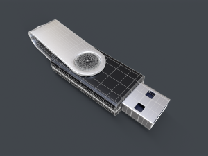 Usb Flash Drive 3D Model