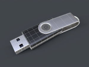 Usb Flash Drive 3D Model