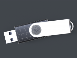 Usb Flash Drive 3D Model