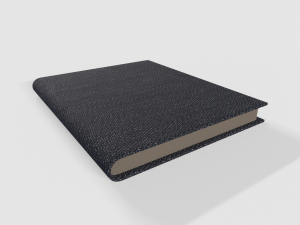 Leather bound book Modelo 3D
