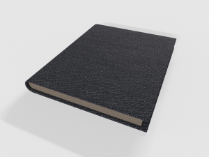 Leather bound book 3D 모델