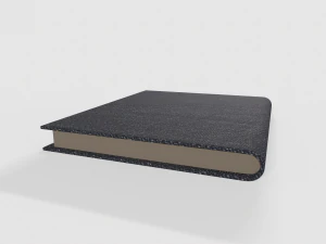 Libro encuadernado en piel Modelo 3D