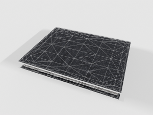 Leather bound book 3D 모델