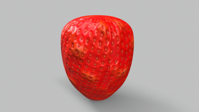 Strawberry Base Modelo 3D .c4d .max .obj .3ds .fbx .stl .blend 