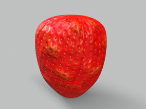 Strawberry Base 3D 模型