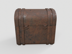 Old Loot Chest Model 3D