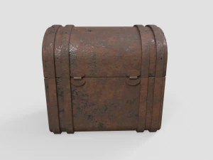 Old Loot Chest 3D Model
