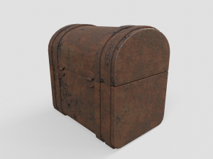 Old Loot Chest Model 3D