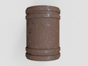 Old Loot Chest Model 3D