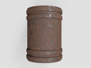 Old Loot Chest 3D Model