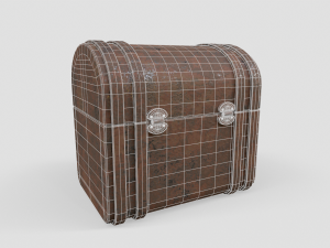 Old Loot Chest Model 3D