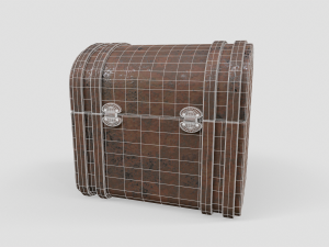 Old Loot Chest Model 3D