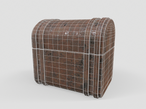 Old Loot Chest Model 3D