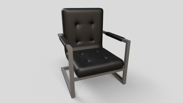 Office Seating Model 3D .c4d .max .obj .3ds .fbx .stl .blend 