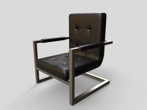 Office Seating Model 3D