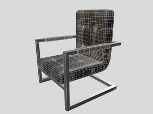 Office Seating Model 3D