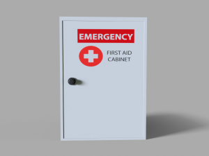 First Aid Cabinet 3D Model