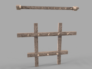 Medieval Hangers 3D 모델