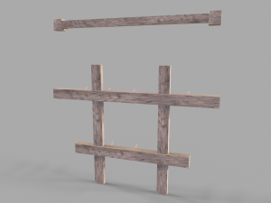Medieval Hangers 3D 모델