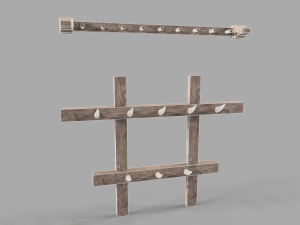 Medieval Hangers 3D 모델