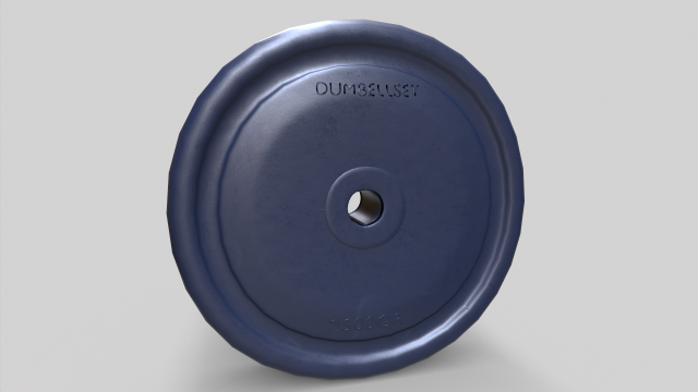 Dumbbell Z Modelo 3D .c4d .max .obj .3ds .fbx .stl .blend 