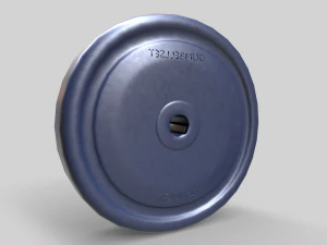 Dumbbell Z 3D Model