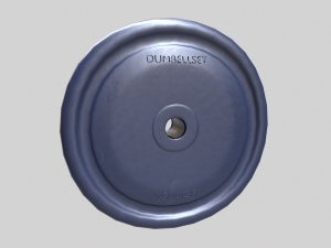 Dumbbell Z Modelo 3D
