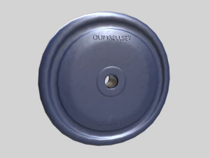 Dumbbell Z 3D Model